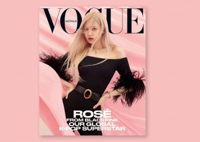 Rosé BLACKPINK ขึ้นปกนิตยสาร Vogue Australia